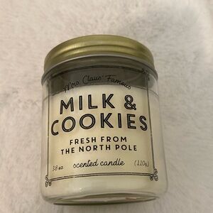 Target BP Christmas Milk & Cookie Mini Candle